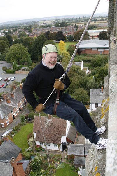 Leominster Priory Abseil