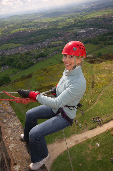 Peel Tower Abseil