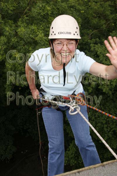 Alton Castle Abseil Richard Lycett