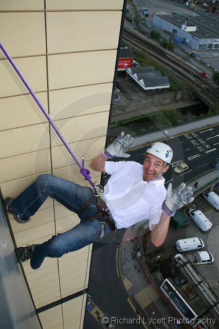 Nottingham Royal Society for the Blind Abseil at Jury's Inn