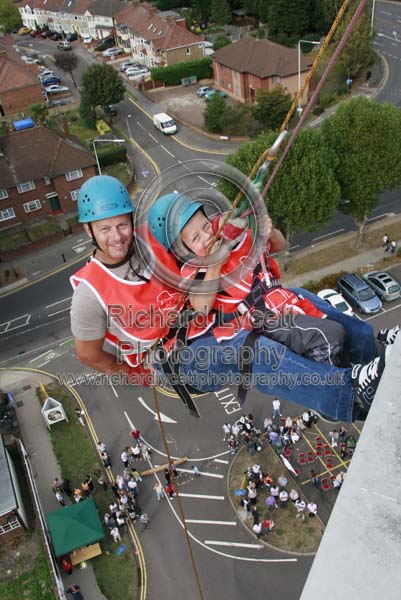 Romford YMCA Abseil with Havering East Rotary