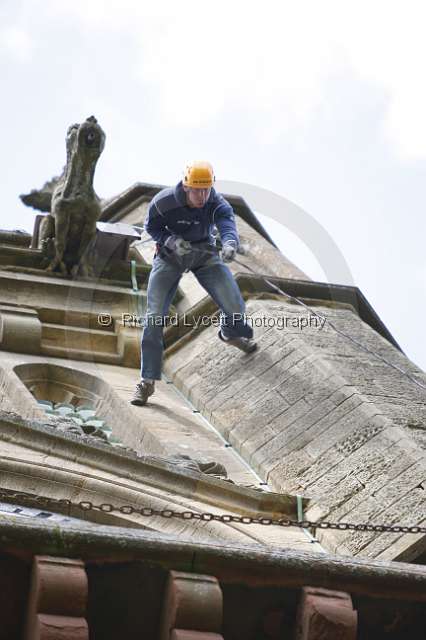 Abberley CHildren TOday Abseil Richard Lycett