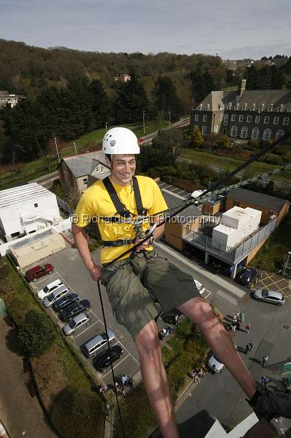 Aberystwyth Abseil for Stroke Association by Richard Lycett Photography