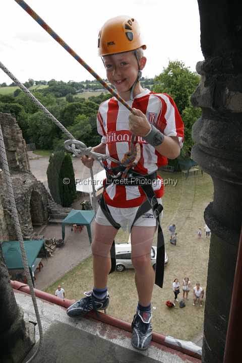 Alton Castle Abseil