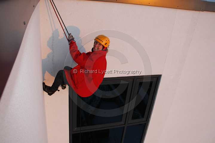 DAB Derby Association for the Blind Abseil down Jury's Inn