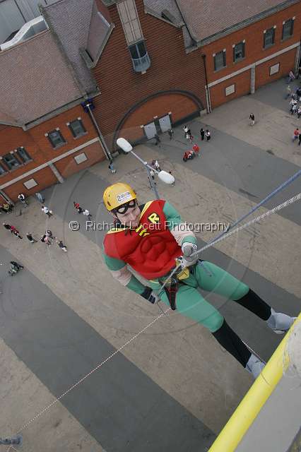 Walsall Abseil Acorns CHildren's Hospice Richard Lycett