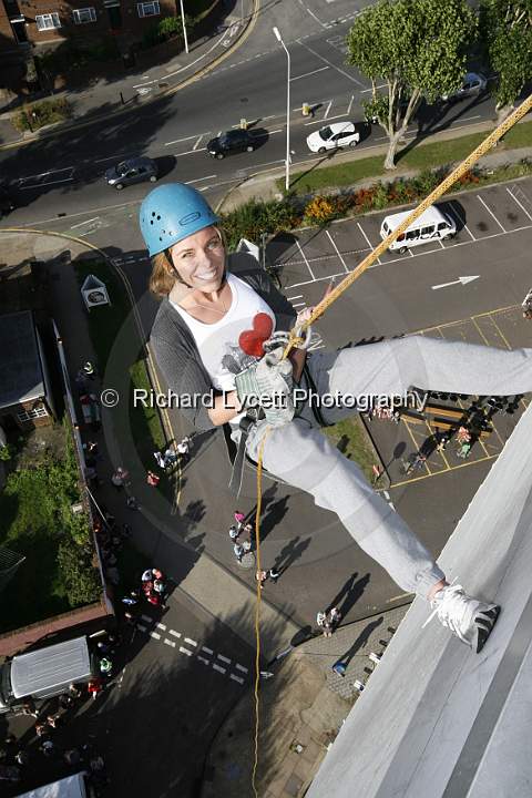 Romford YMCA Abseil for Rotary International