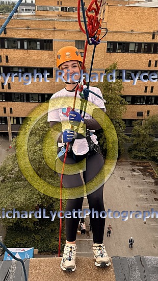 Nottingham Hospital abseil 6th September 2025