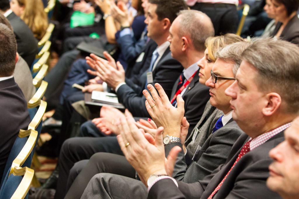 Conference speakers and delegates