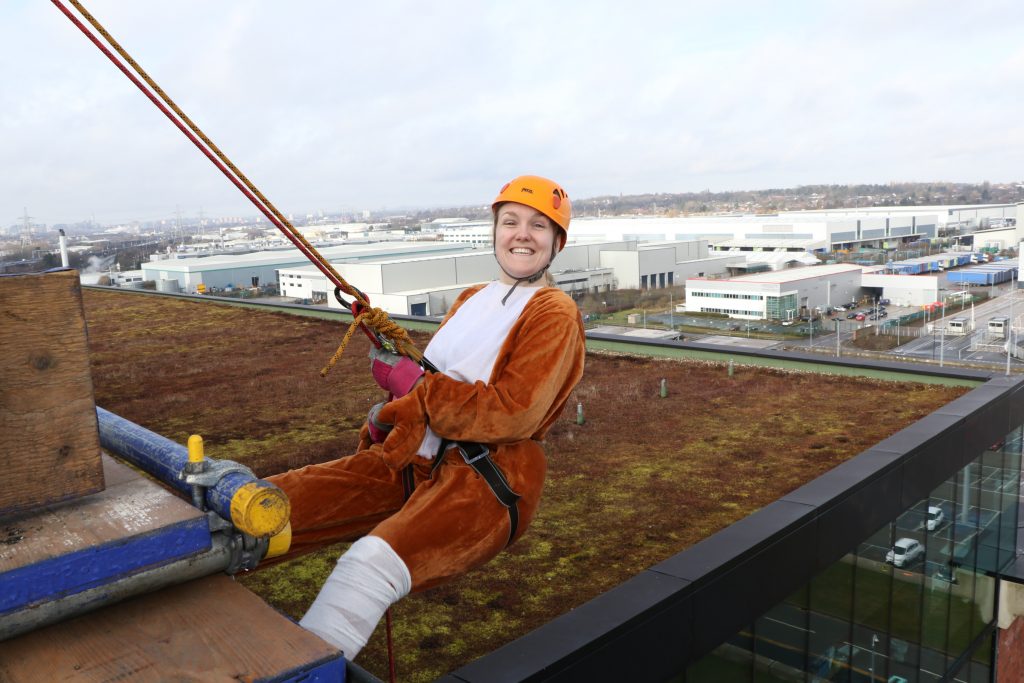 Fancy Dress for the abseil Charity Abseil Photographer