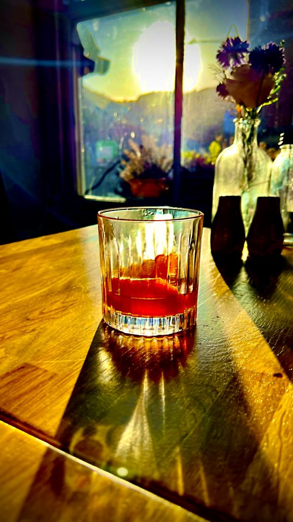 Maple Sazerac and sunshine